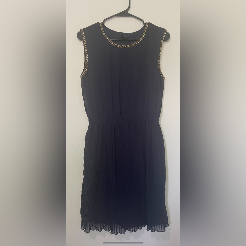 B darling navy blue sleeveless dress